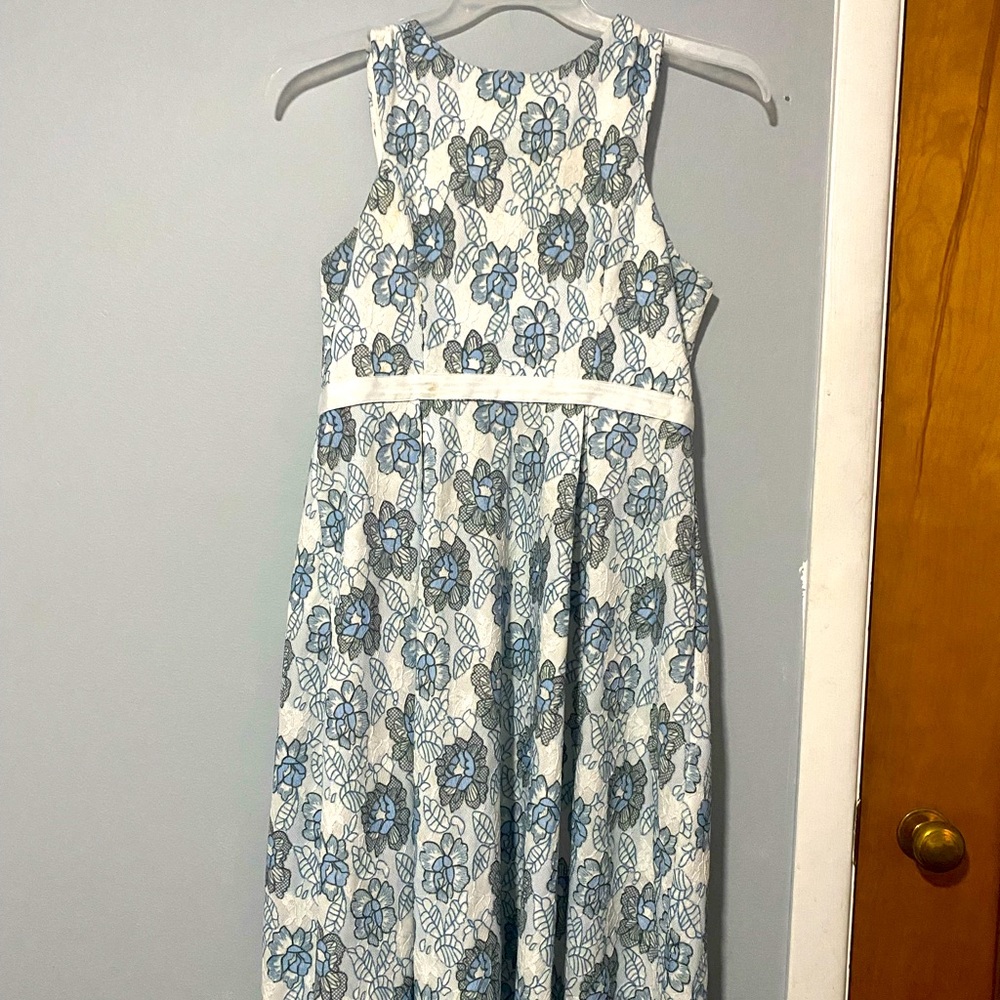 Flower Lacey midi dress